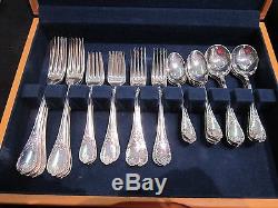 CHRISTOFLE MARLY Table Dinner Set For 6 People 36 Pieces