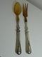 CHRISTOFLE MARLY VERY RARE SALAD SERVING SET OX 19th perfect