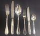 CHRISTOFLE Malmaison Set 69 Pieces For 12 People Dinner Flatware Silver Plated