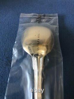 CHRISTOFLE Paris PORT-ROYAL Set of 10 Ice-Cream Spoons Silver-plated 6 NEW
