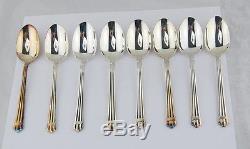 Christofle Silver Plate 40 Pieces Including Place Settings, Serving Spoons Nr