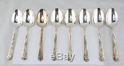 Christofle Silver Plate 40 Pieces Including Place Settings, Serving Spoons Nr