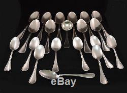 CHRISTOFLE Set of 63 Silver Plated Silverware (not complete set)