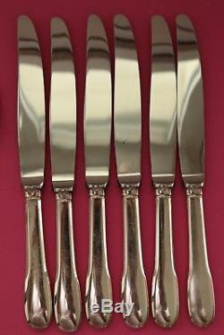 CLUNY SET Christofle Silver-plate Dinner Forks spoons knives FRANCE ANTIQUE