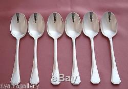 COMPLETE Christofle AMERICA Silver-plate 30 pcs Set for 6 person FRANCE
