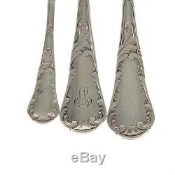 Christofle 83pcs Silver Plated Flatware Cutlery Set Paris France Circa 1850