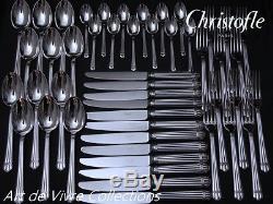 Christofle ARIA 12 place settings, 48 pieces Table set, Brilliant Luster