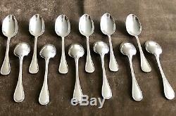 Christofle Albi Silverplated Flatware Set Of 52 Pcs For 12 People
