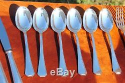 Christofle America Silver Plated 24 Pieces set in SIX Settings