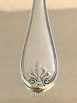 Christofle Antique Empire Malmaison Silverplated Large Spoons Set Of 6 Pcs
