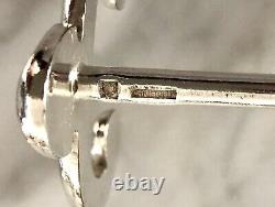 Christofle Antique Silver Plated Knife Rest Set Of 12 Pcs