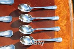 Christofle Boreal Silver Plated Flatware 16 Pcs Set in 4 Settings