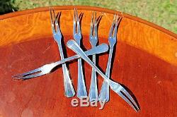 Christofle Boreal Silver plated Escargot Forks Set of SIX