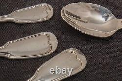 Christofle Chinon Silverplate Flatware Set Dinner Service for 11+ 70 Pieces