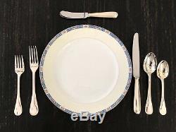 Christofle FRANCE Perles 6-Piece, Silver Plated Place Setting