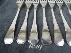 Christofle France America Silver plated Flatware Set 62 Pcs very good Condition