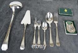 Christofle France America Silver plated Flatware Set 62 Pcs very good Condition