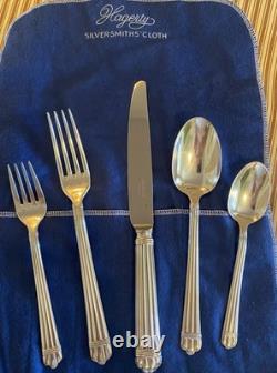Christofle France Aria Silverplate Flatware Set