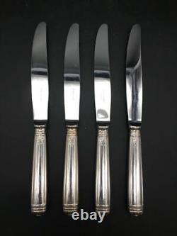 Christofle France Malmaison Oc Mark Silverplate Lot Set Of 4 Knives S440