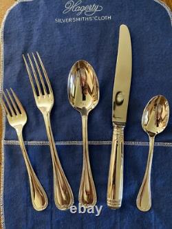 Christofle France Malmaison Silverplate Flatware set
