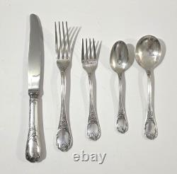 Christofle France Marly Silverplate Flatware 5-Piece Place Setting