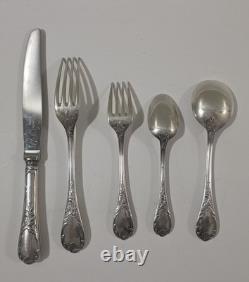 Christofle France Marly Silverplate Flatware 5-Piece Place Setting