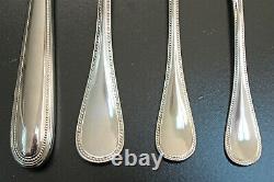 Christofle France PERLES Silver Plated Place Settings UNUSED