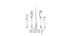 Christofle L'ame 30pc Stainless Flatware Set Includes 6x5pc Place Set & Chest Bn