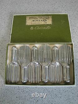 Christofle Luc Lanel Ondulation set of 6 knives rests in box