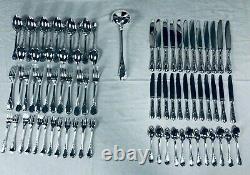 Christofle MARLY Flatware 73 pcs 12 Pers Table Dinner set perfect + Box
