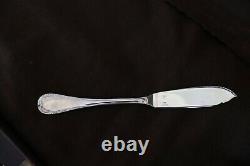 Christofle Malmaison Silver Plated Cutlery Set 135 pcs Regency Wood Case