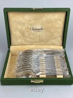 Christofle Marco Polo Cathay Pacific Club Members Spoon Set (12) Boxed NEW