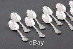 Christofle Marly Silver Plated Demitasse Moka Espresso Spoons Set of 12