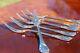 Christofle Marly Silver Plated Escargot Crustaceous Cold-Cuts Forks Set of SIX