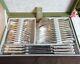 Christofle Marly Silverplate Flatware Set 30pcs in Case from JP Used