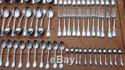 Christofle Marly Silverplate Flatware Set For 12,107 Pieces France