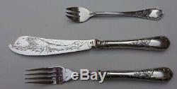Christofle Marly Silverplate Flatware Set For 12, 120 Pieces France