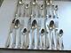 Christofle Perles Silver Plate Dinner Set Flatware 24 Pieces 6 Place Setting