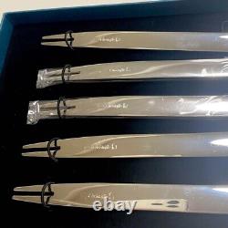 Christofle Petit Fork Set Silver plated Cutlery Set with Box