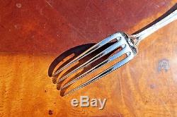 Christofle Rubans Silver Plated Table Forks Set of SIX
