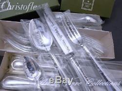 Christofle SPATOURS 12 place settings, 48 pieces Table set New in sealed blister