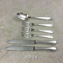 Christofle Silver Plate Cutlery Set Forks Spoon DAX Fidelio Mid Century Modern