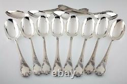 Christofle Silverplate Flatware Set in Marly Pattern 119 Pieces Gorgeous