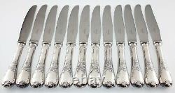 Christofle Silverplate Flatware Set in Marly Pattern 119 Pieces Gorgeous
