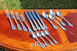 Christofle Spatours Silver Plated 16 Pieces set in Four Settings