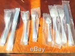 Christofle Spatours Silver Plated Flatware Huge 54 Pcs Set in Six Settings