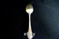 Christofle Spoons Coquille Berain Discontinued 6 Pcs. Shell Silverplate Rare