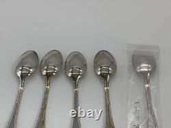 Christofle Teaspoons set of 5 After Dinner Spoon Silver Cutlery with Box France