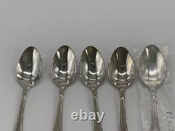 Christofle Teaspoons set of 5 After Dinner Spoon Silver Cutlery with Box France