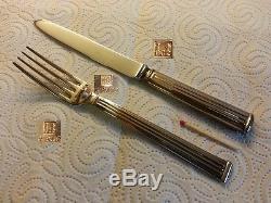 Christofle Triade Luncheon Set for one person (knife & fork) -more available